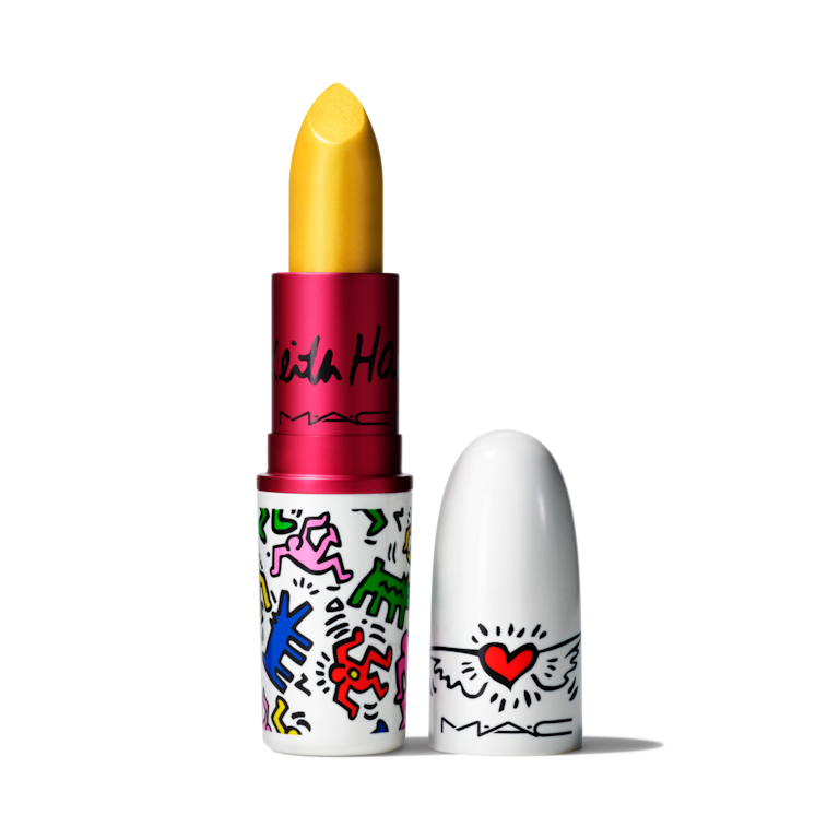 Lipstick / VIVA GLAM X KEITH HARING, St. Marks Yellow, 3g, Product Shot