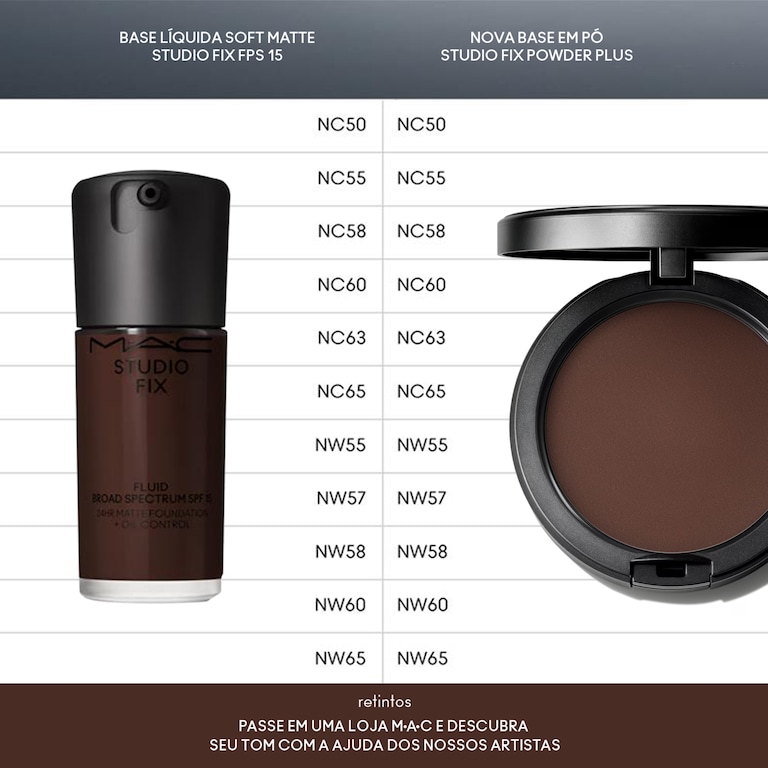 Studio Fix Fluid SPF 15 24HR Matte Foundation + Oil Control, 30.0 ml, NC50