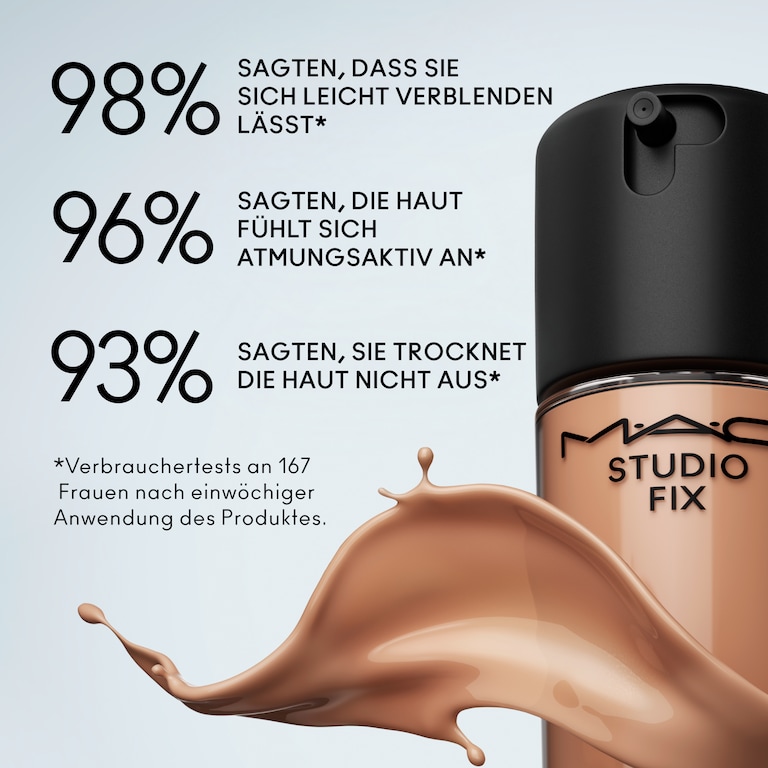 Studio Fix Fluid SPF 15 24HR Matte Foundation + Oil Control / MINI M·A·C, NC43.5, 30ml