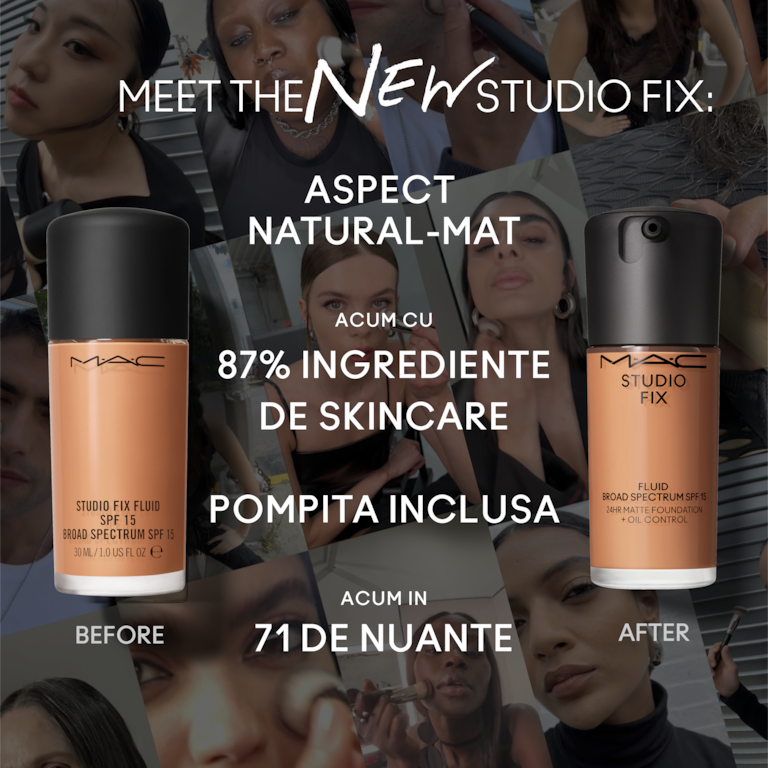 Studio Fix Fluid SPF 15 24hr Matte Foundation + Oil Control, N4.75, 30ml