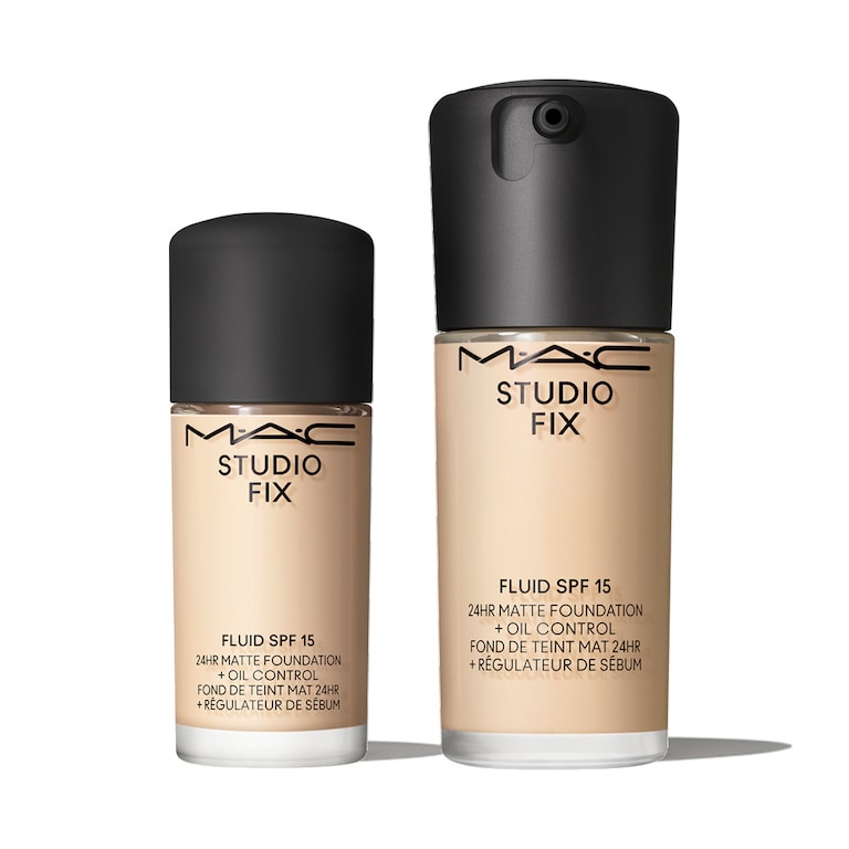 Studio Fix Fluid SPF 15 24HR Matte Foundation + Oil Control / MINI M·A·C, NC15, 15ml