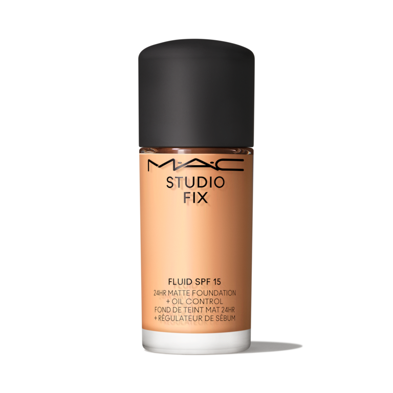 Studio Fix Fluid SPF 15 24HR Matte Foundation + Oil Control / MINI M·A·C, NC25, 15ml, Product Shot