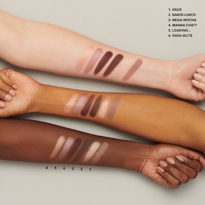 Connect In Colour Eye Shadow Palette: Embedded in Burgundy, 6.25 g, Multi, Model