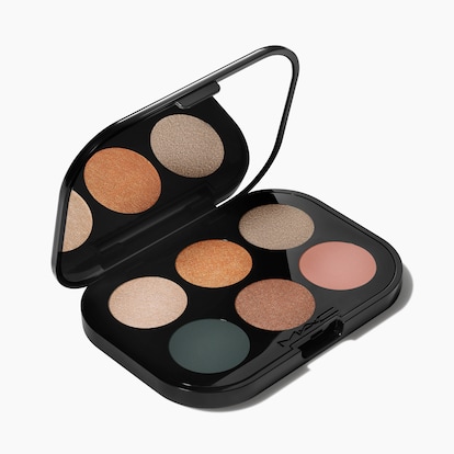 Connect In Colour Eye Shadow Palette: Bronze Influence, 6.25 g, Retrospeck, Data Mine, Logged Out, Bronze, Overnight Influencer, Olive Twist, Product Shot