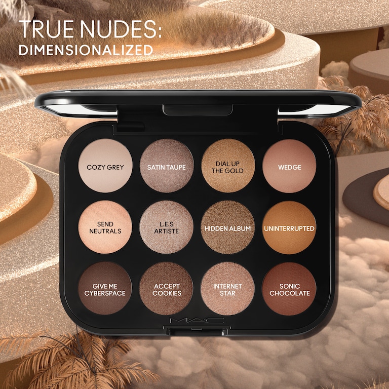 Connect In Colour Eye Shadow Palette: Unfiltered Nudes, 12.2g