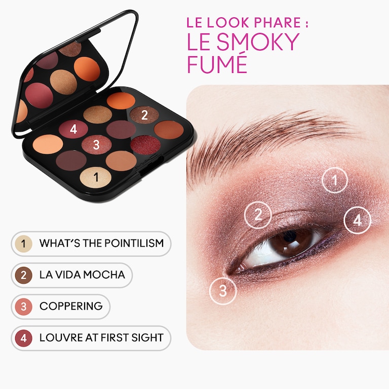 Connect In Colour Eye Shadow Palette: Future Flame, 12.2g