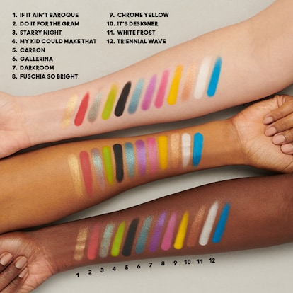 Connect In Colour Eye Shadow Palette: Hi-Fi Colour, 12.2 g, Multi, Model