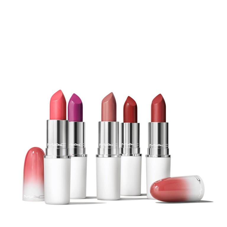 Frostbitten Kiss Lustreglass Lipstick x 5, Fresh Shades, Product Shot