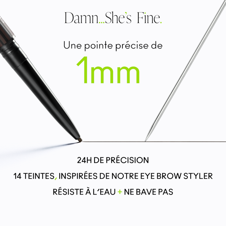 MAC Pro Brow Definer 1MM Tip Brow Pencil, Fling, 0.03g