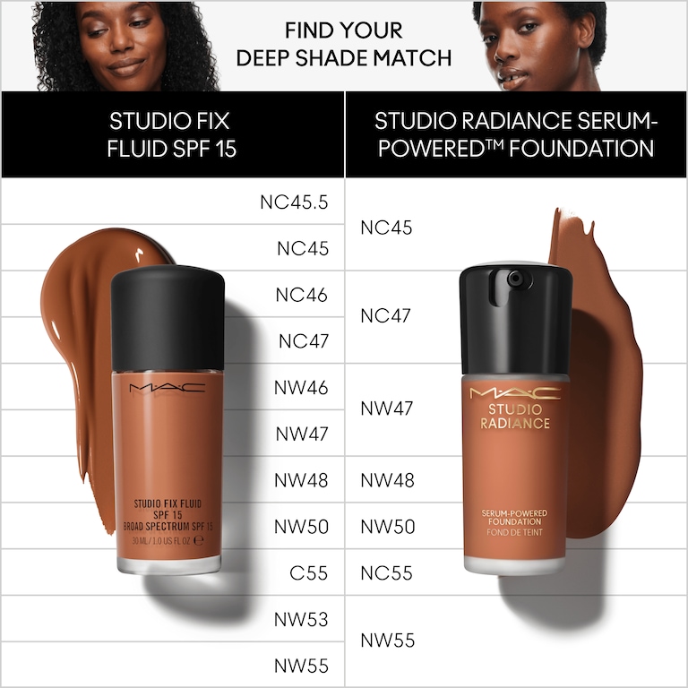 Studio RadianceSerum-Powered Foundation, NC45, 30ml