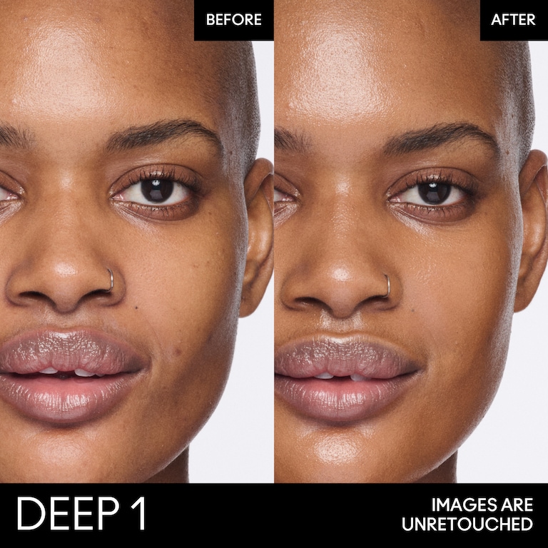 Strobe Dewy Skin Tint, 30.0 ml, Deep 1, Model, deep