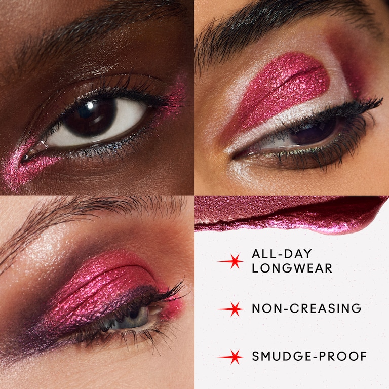 Dazzleshadow Liquid Eye Shadow, 4.0 ml, Fuschia Future, Alt
