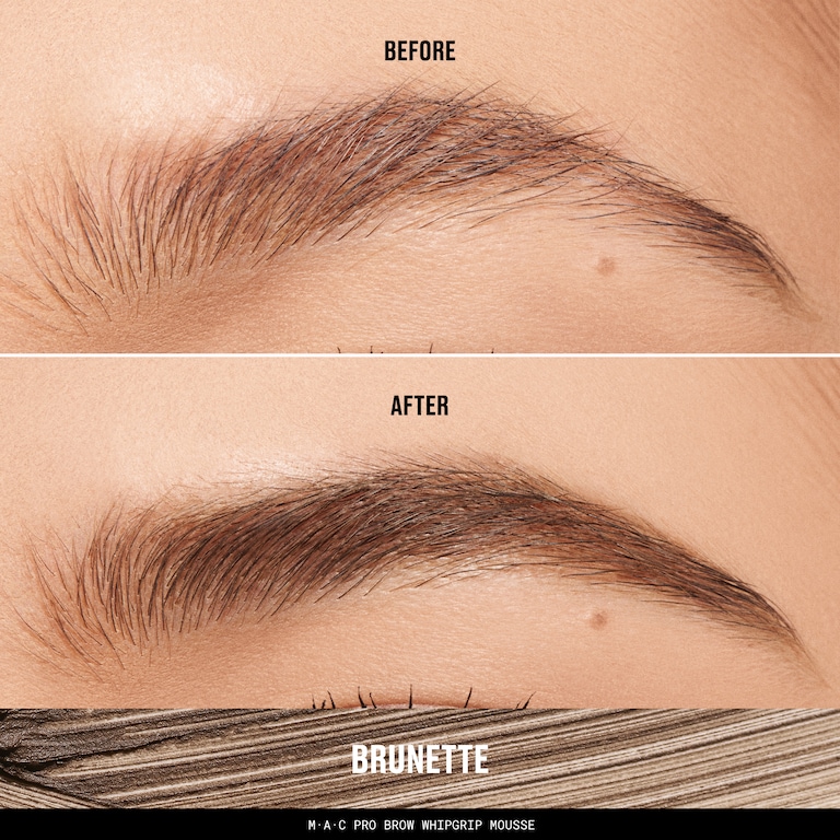 MAC Pro Brow WhipGrip Mousse, 4.0 g, Brunette, Model, medium