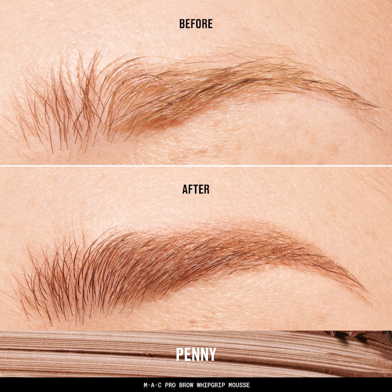 MAC Pro Brow WhipGrip Mousse, 4.0 g, Penny, Model, light