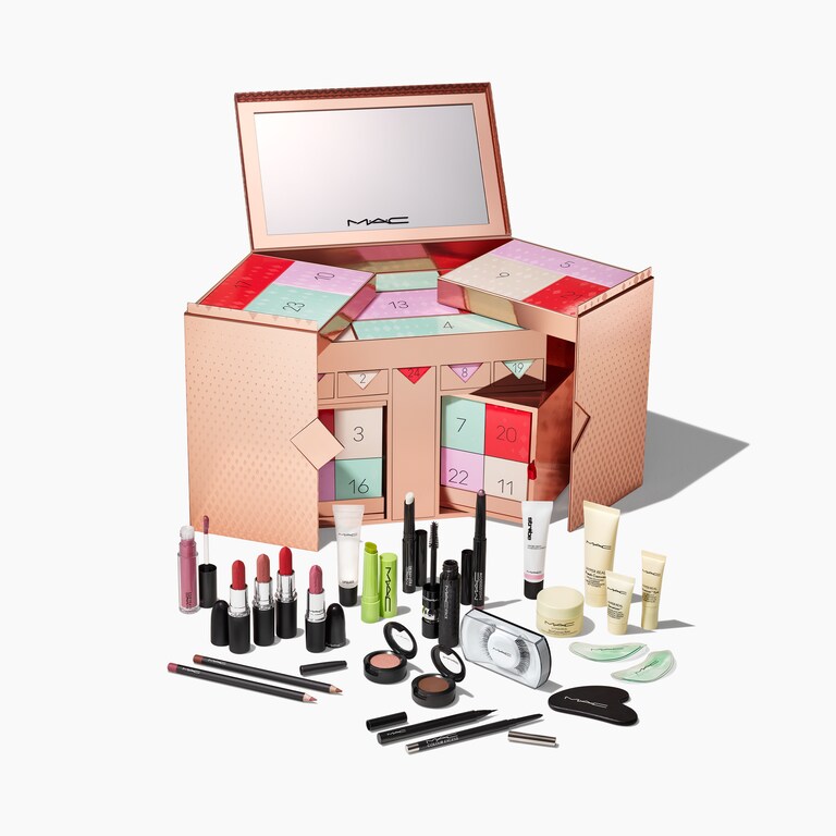 MAC ♡ クリスマスコフレ M・A・C（MAC）×クリスマスコフレ2023】アドベントカレンダーや12色