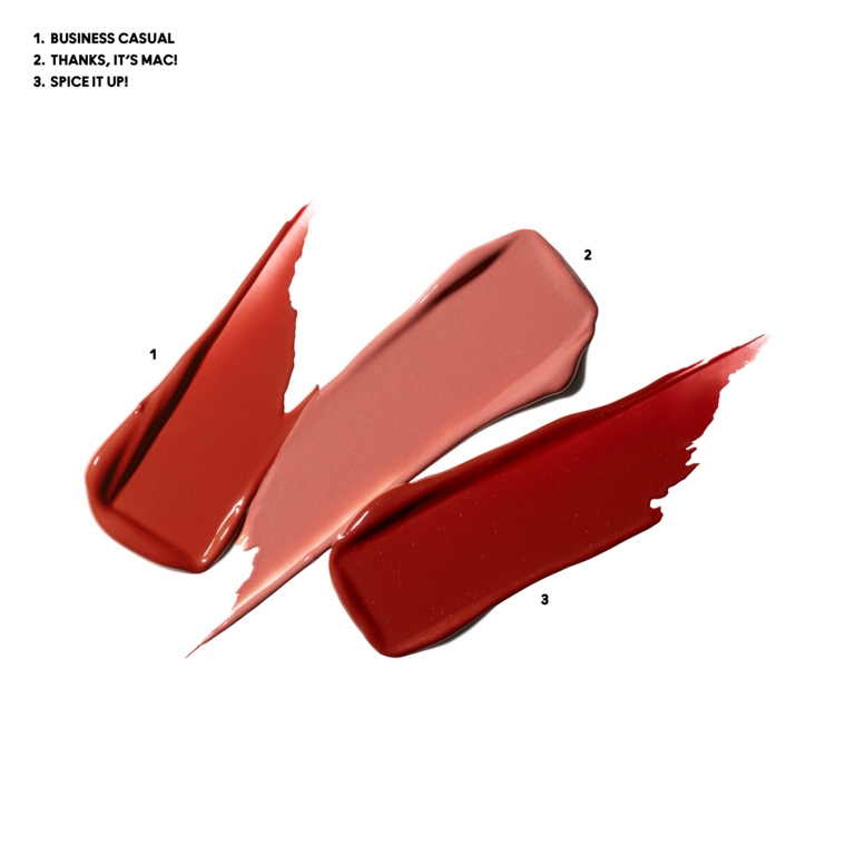 Mini trio pour les lèvres Wildest Gleams Lustreglass, Classics, Smoosh