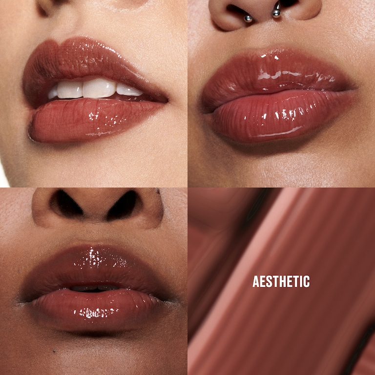 Lipglass Air Non-Sticky Gloss / Mini M·A·C, 2.6 ml, Aesthetic, Model, multiple