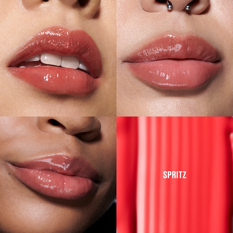Lipglass Air Non-Sticky Gloss / Mini M·A·C, 2.6 ml, Spritz, Model, multiple