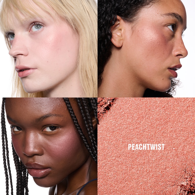Skinfinish Colourstruck Blush, 4.5 g, Peachtwist, Model, multiple