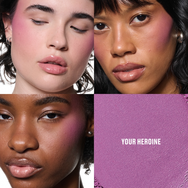 Skinfinish Colourstruck Blush, 4.5 g, Your Heroine, Model, multiple