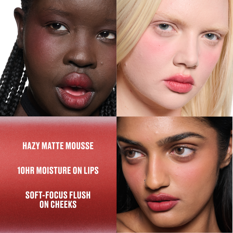 Powder Kiss Lip + Cheek Mousse, 5.0 ml, Ruby Boo, Alt