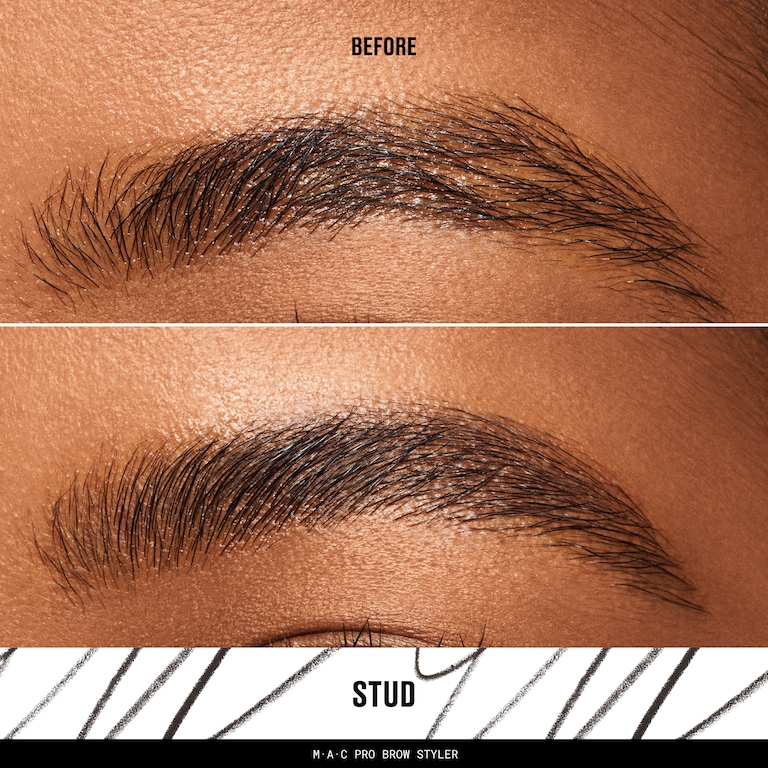 MAC Pro Brow Styler Fill & Shade Brow Pencil, 0.08 g, Stud, Model, medium