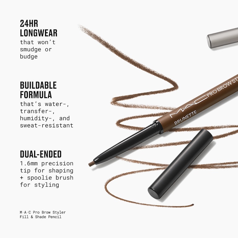 MAC Pro Brow Styler Fill & Shade Brow Pencil, 0.08 g, Stud, Alt