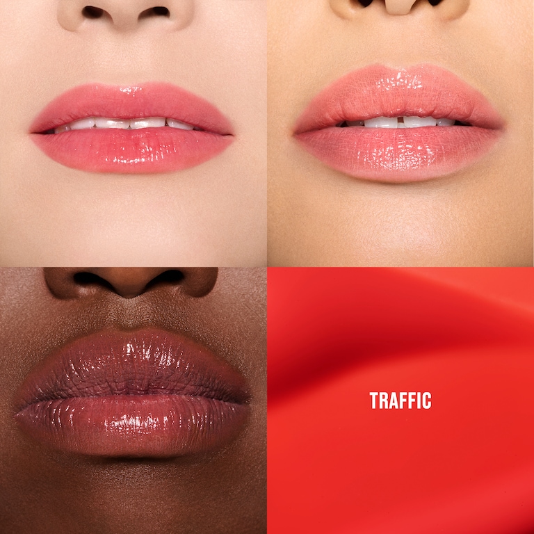 Lustreglass Stainglass Lip Tint, 3.0 ml, Traffic, Model, multiple