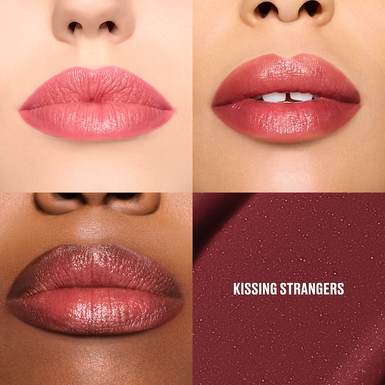 Rouge à lèvres Lustreglass Sheer-Shine, 3.5 g, Kissing Strangers, Model, multiple