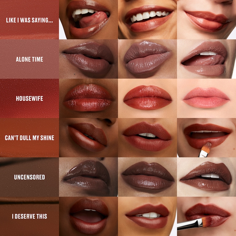 Rouge à lèvres Lustreglass Sheer-Shine, 3.5 g, Can't Dull My Shine, Model, multiple