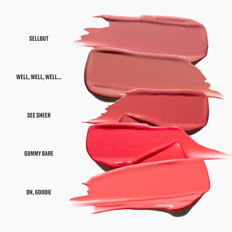 Rouge à lèvres Lustreglass Sheer-Shine, 3.5 g, Oh, Goodie, Smoosh