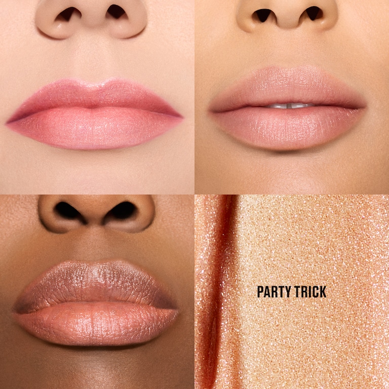 Rouge à lèvres Lustreglass Sheer-Shine, 3.5 g, Party Trick, Model, multiple