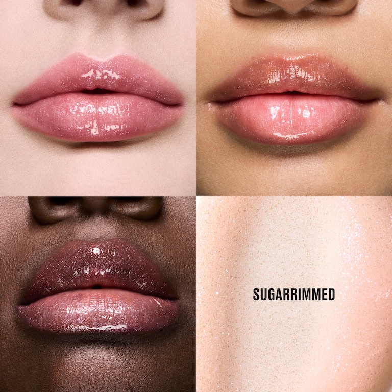 Lipglass Cushion High-Pigment Lip Oil, 5.0 ml, Sugarrimmed, Model, multiple