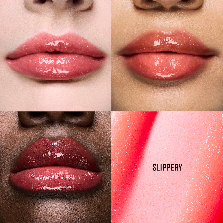 Lipglass Cushion High-Pigment Lip Oil, 5.0 ml, Slippery, Model, multiple