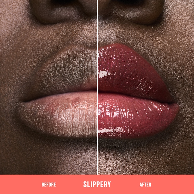 Lipglass Cushion High-Pigment Lip Oil, 5.0 ml, Slippery, Model