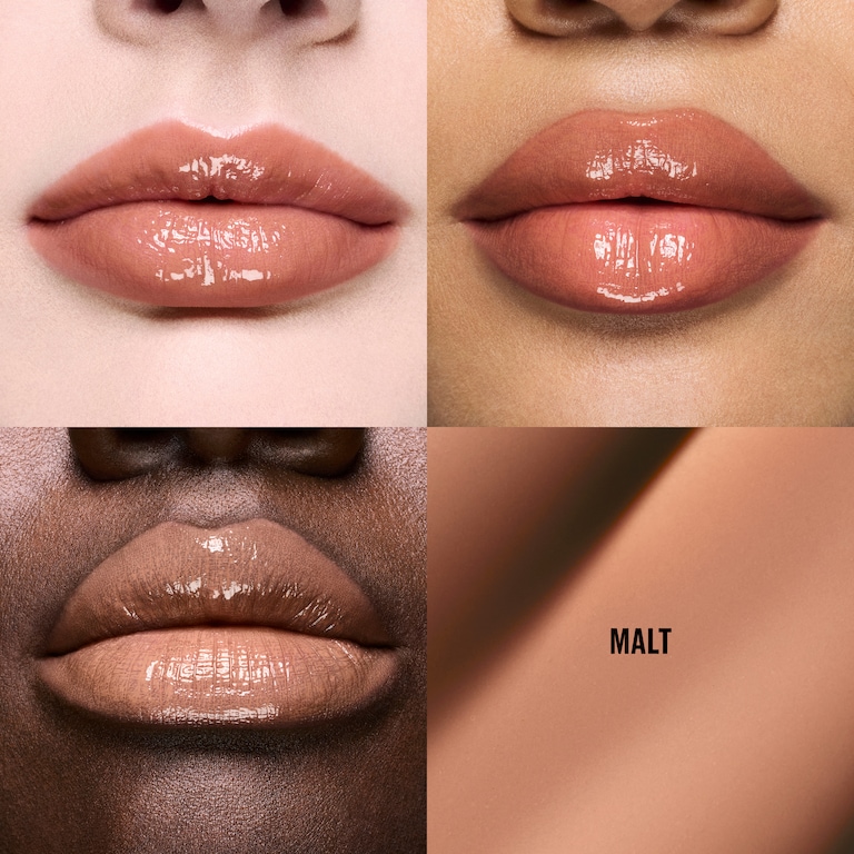 Lipglass Cushion High-Pigment Lip Oil, 5.0 ml, Malt, Model, multiple