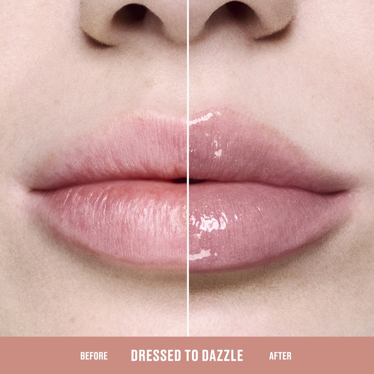 Lipglass Cushion High-Pigment Lip Oil, 5.0 ml, Dressed To Dazzle, Model