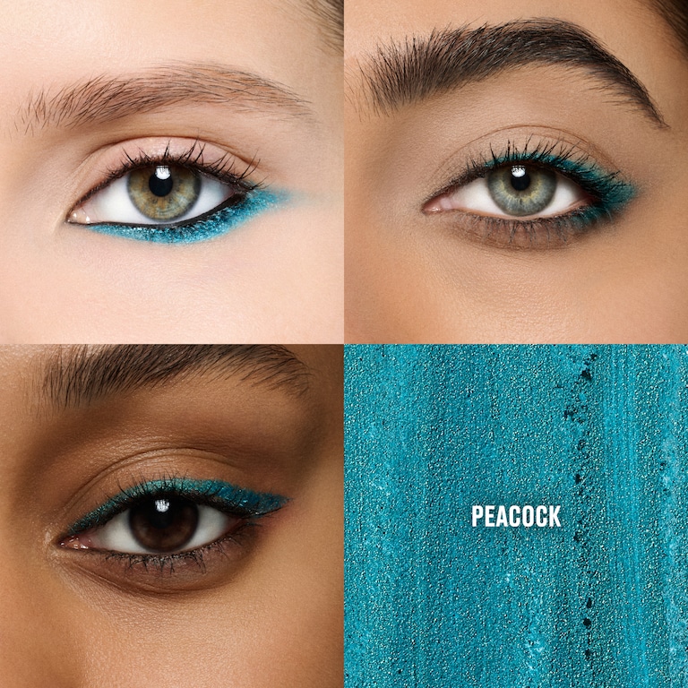 Kajal Excess Longwear Smoky Eye Liner, 1.2 g, Peacock