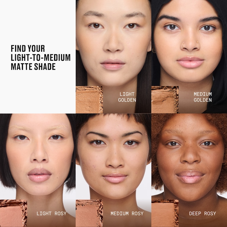 Skinfinish Sunstruck Bronzer, 8.0 g, Matte Medium Golden, Model, multiple