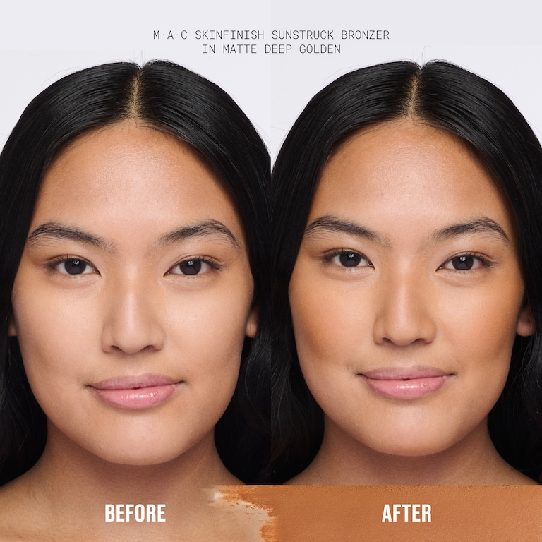Skinfinish Sunstruck Bronzer, 8.0 g, Matte Deep Golden, Model, deep