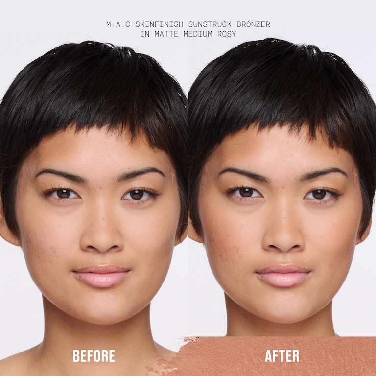 Skinfinish Sunstruck Bronzer, 8.0 g, Matte Medium Rosy, Model, medium