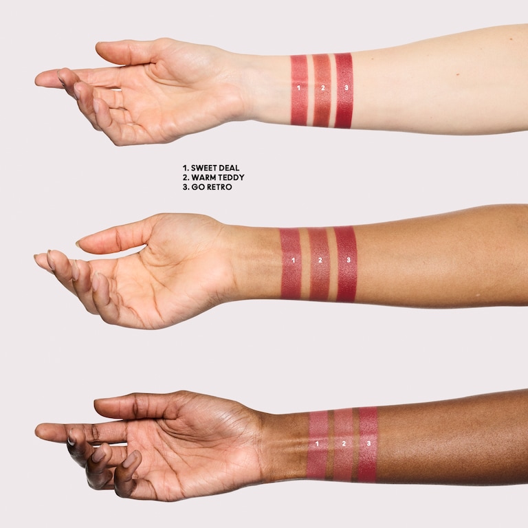 M·A·Cximal Silky Matte Lipstick Trio / Sepia Collection, Model