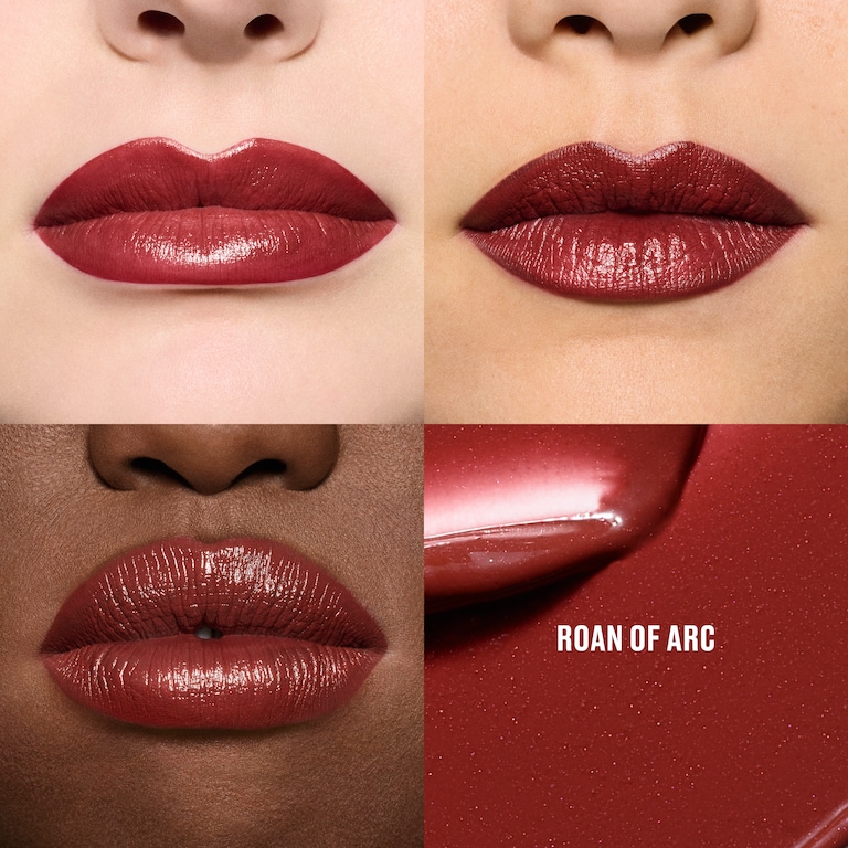 VIVA GLAM x Chappell Roan Lustreglass Sheer-Shine Lipstick, 3.5 g, Roan of Arc, Model, multiple