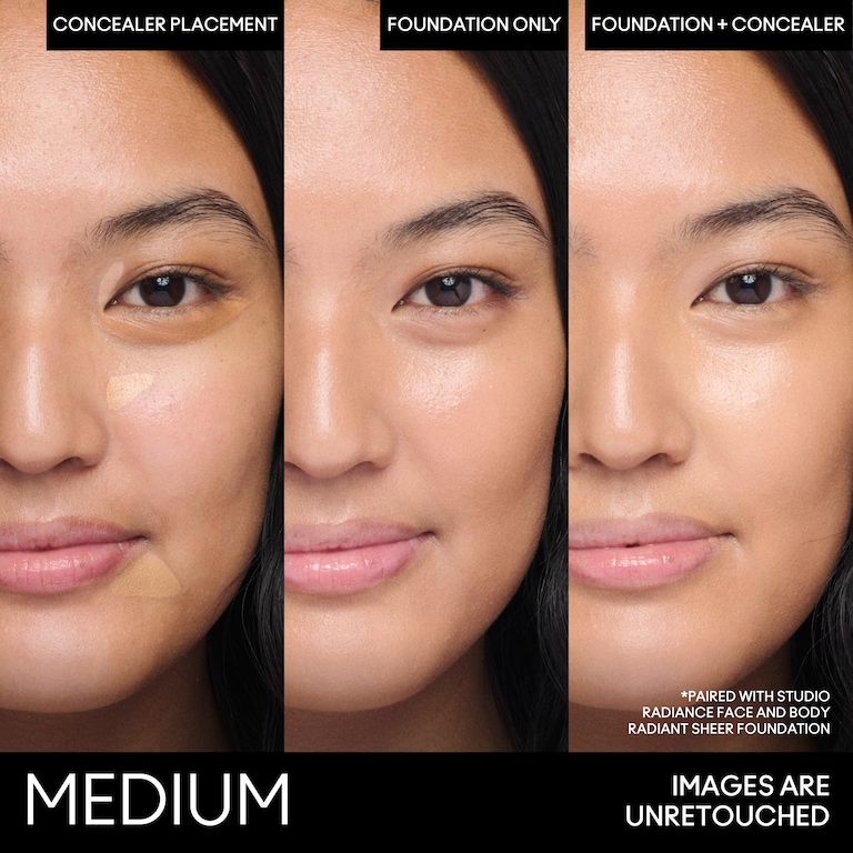 Studio Fix Conceal & Correct Palette, 6.0 g, Medium, Model, medium