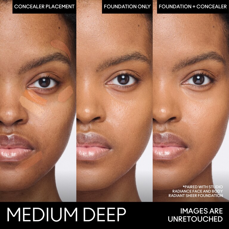 Studio Fix Conceal & Correct Palette, 6.0 g, Medium Deep, Model, deep