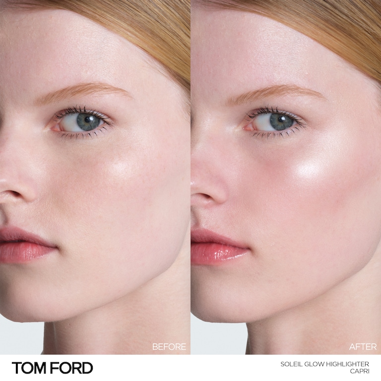 Soleil Glow Highlighter, 8.0 g, 01 Capri, 01, Model, light