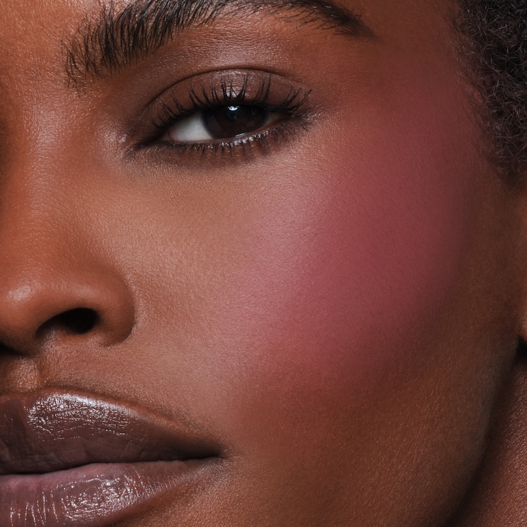 Architecture Soft Matte Blush, 11.0 g, 7 Brushed Plum, 7, Model, deep