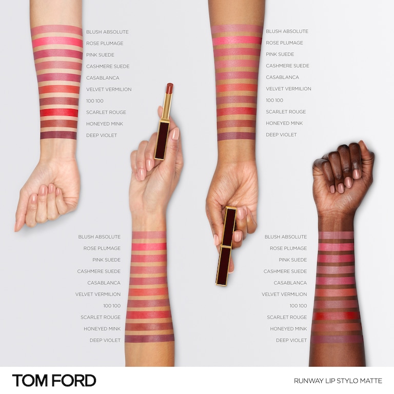 Runway Lip Stylo Matte, 2.0 g, 114 Velvet Vermilion, 114, Model