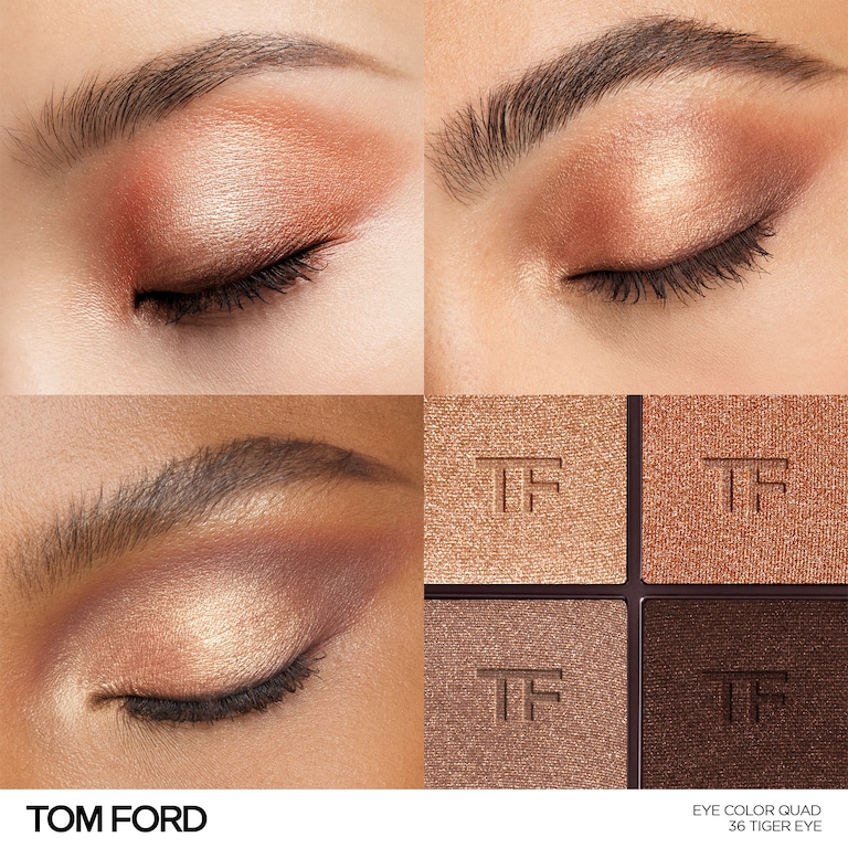 Runway Eye Color Quad Crème, 8.0 g, 36 Tiger Eye, 36, Model, multiple