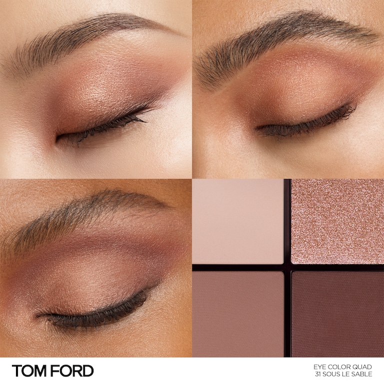 Runway Eye Color Quad Poudre, 11.0 g, 31 Sous Le Sable, 31, Model, multiple